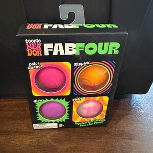 Fab 4 teenie needoh’s.
